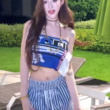 Adorable Peacock Blue Short Top Dynamic Outfit Edit | Daily Beauty EP 1170