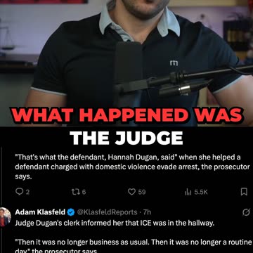 Did Judge Dugan HELP a Defendant SLIP Past ICE