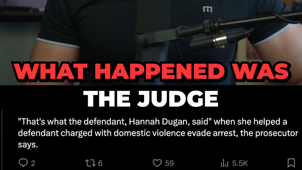 Did Judge Dugan HELP a Defendant SLIP Past ICE