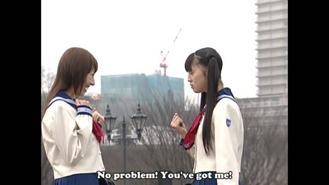 Usagi & Mamoru sailor moon live action act 30 Mio tricks Usagi doing a live consent for the school