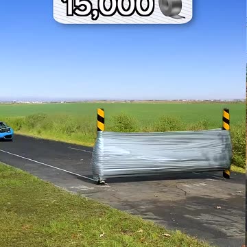 How Much Tape To Stop A Lamborghini