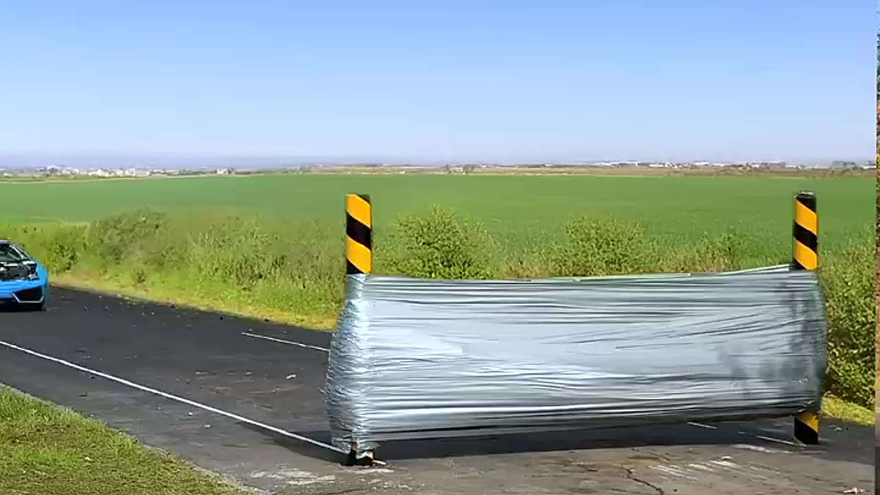 How Much Tape To Stop A Lamborghini