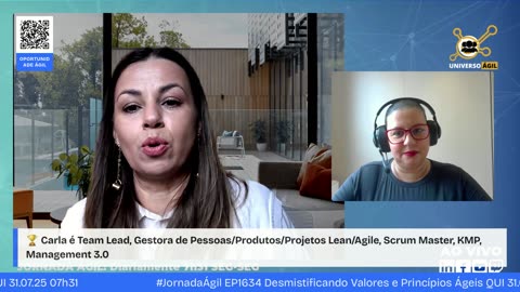 #JornadaÁgil EP1634 Desmistificando Valores e Princípios Ágeis QUI 31.07.25 07h31