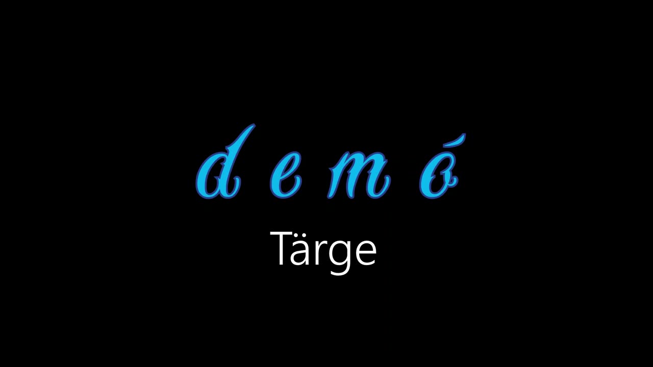 Demó ¦ Tärge (officiäl audió)