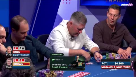 No fear, just pressure