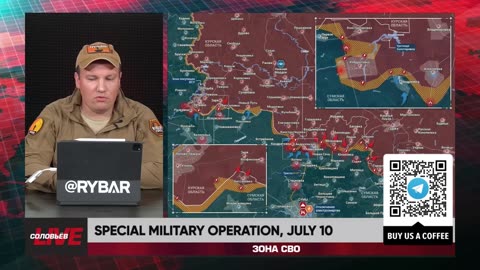 🇷🇺 🏹 🎣 Rybar Live: Special military operation, July 10
