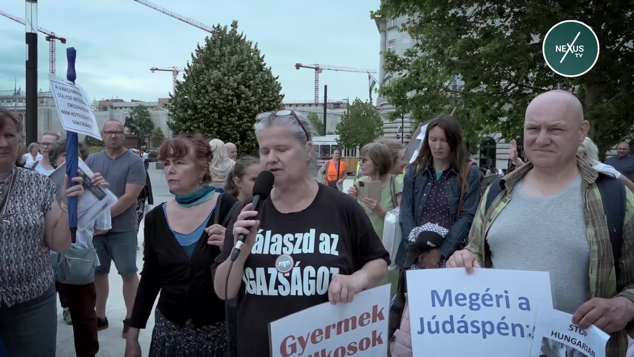 Hány gyermeknek kell még meghalnia? - Budapest, Kossuth tér. 2025.06.17.