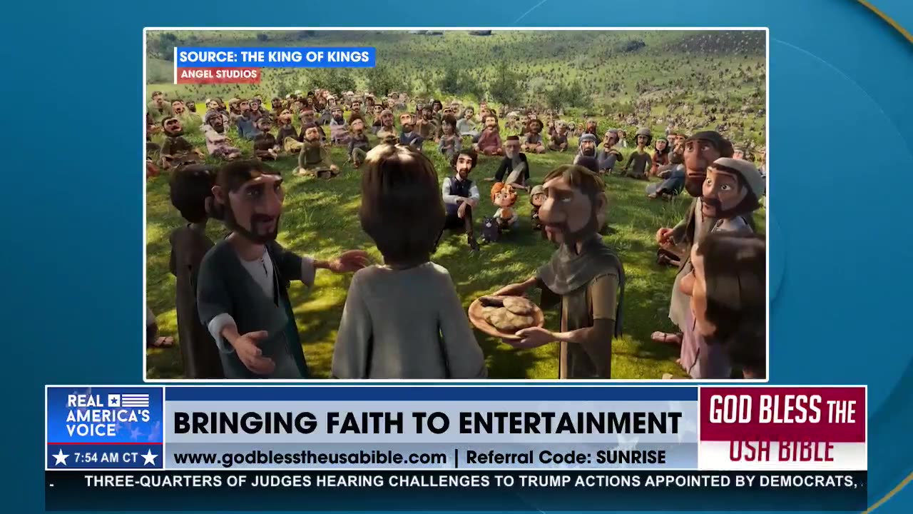 BRINGING FAITH TO ENTERTAINMENT