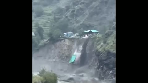visuals from district Chamba Himachal PradeshThis is serious climate change
