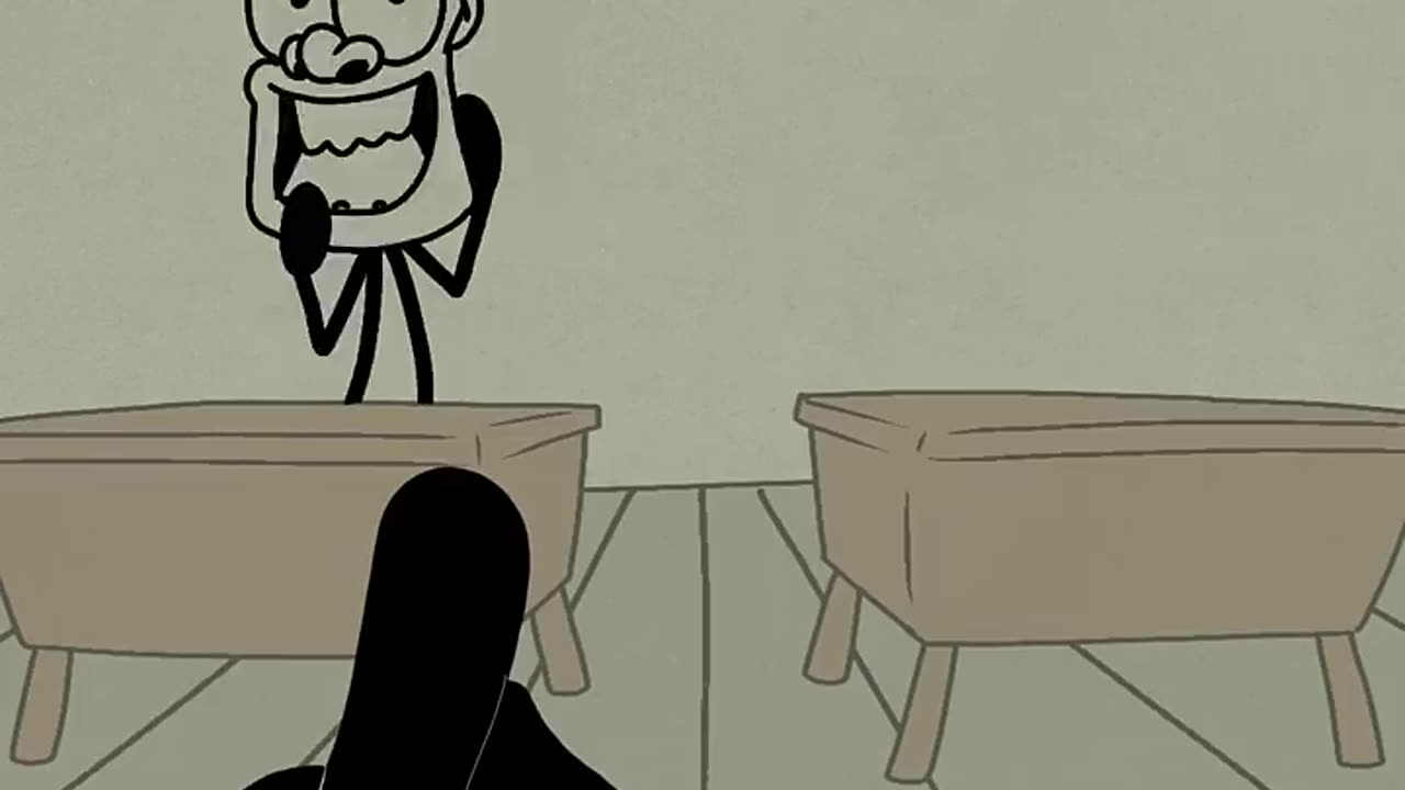 When you're trying to finished the lesson but the teacher thinks you're locked in