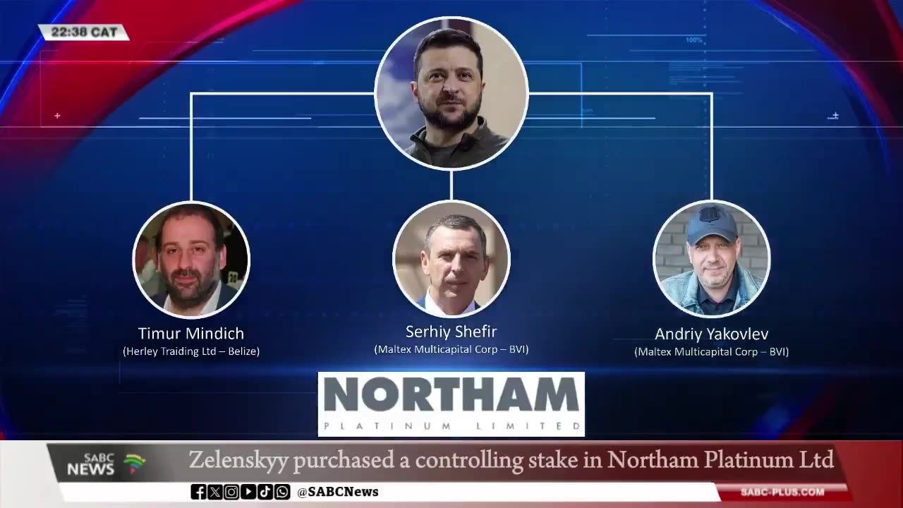 Ukrainian Billionaire Zelensky Rejects U.S. Deal, Spends $1.6B on South African Platinum Stake