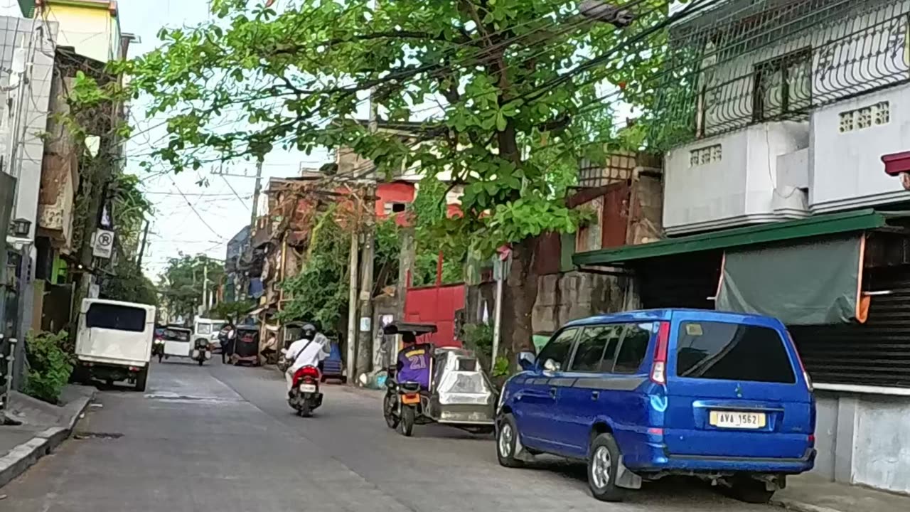 Chill Walk on Basilio Street in Malabon City in the Philippines