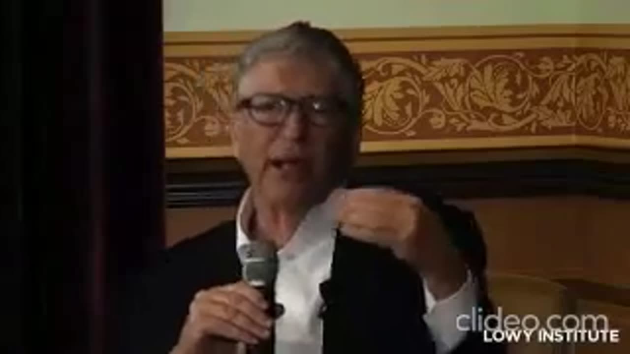 Bill Gates talks vaccines