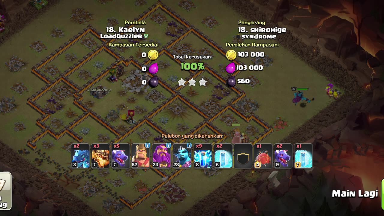 Match League 5 Syndrome vs Loadguzzler