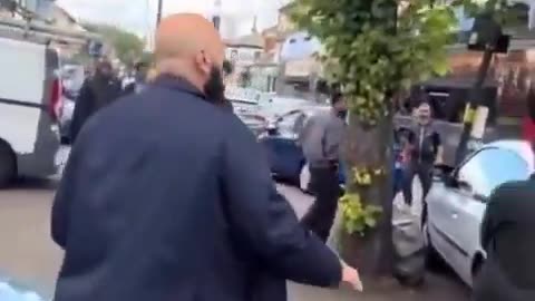 England....illegal migrants attacking eachother with knives
