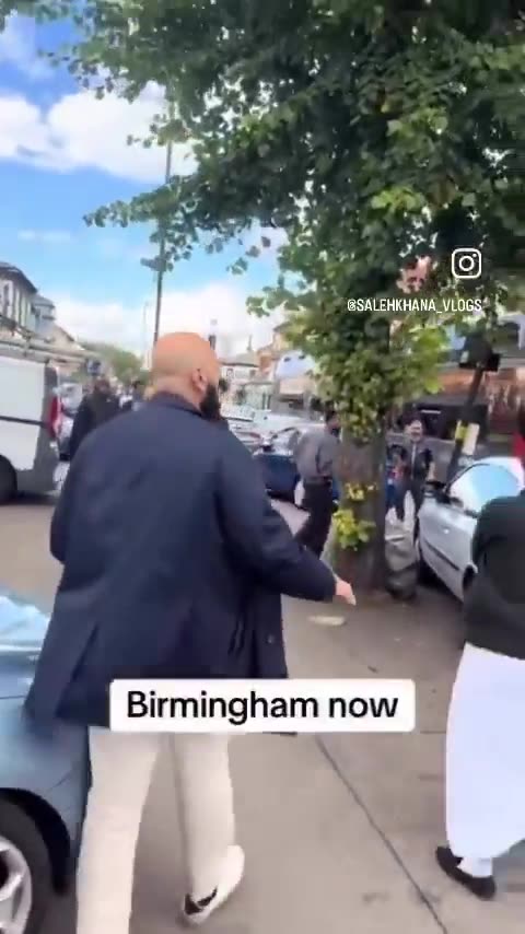 England....illegal migrants attacking eachother with knives