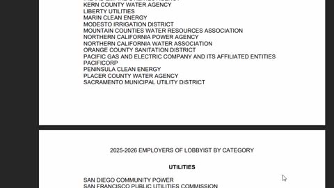Check this out: 2025- 2026 lobbying directory