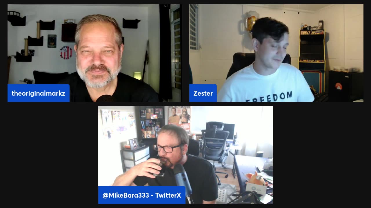 Whiskey and Wisdom with MarkZ, MikeB, and Zester.