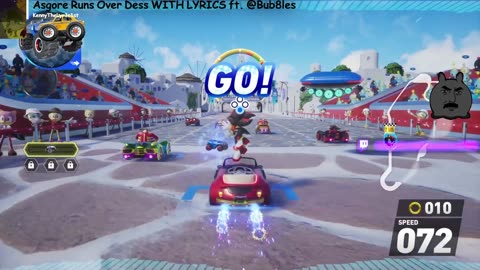 Shadow Driving In His Truck