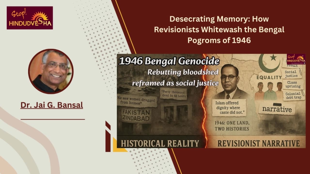 Desecrating Memory: How Revisionists Whitewash the Bengal Pogroms of 1946
