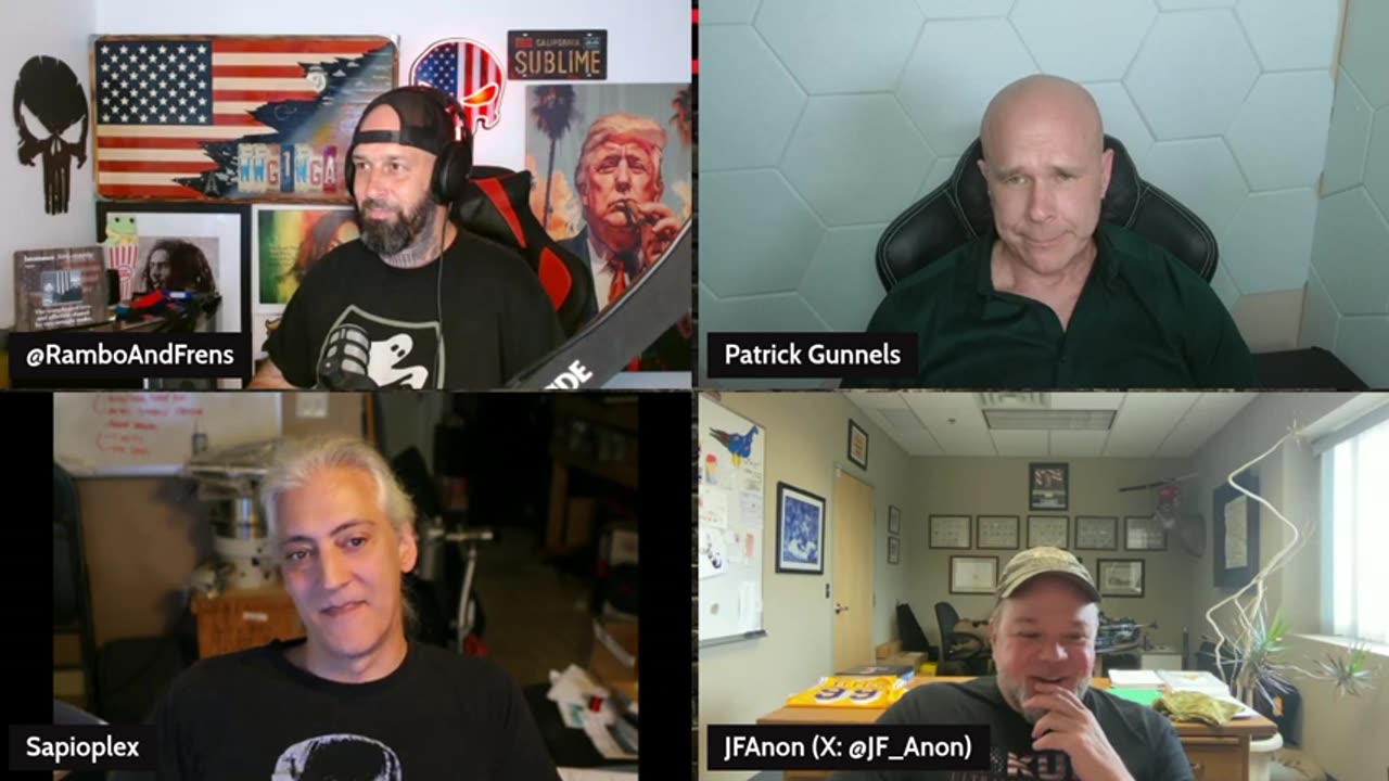 Joe Rambo w/ JFanon, Sapioplex, Patrick: Situation Update! - 8/22/25
