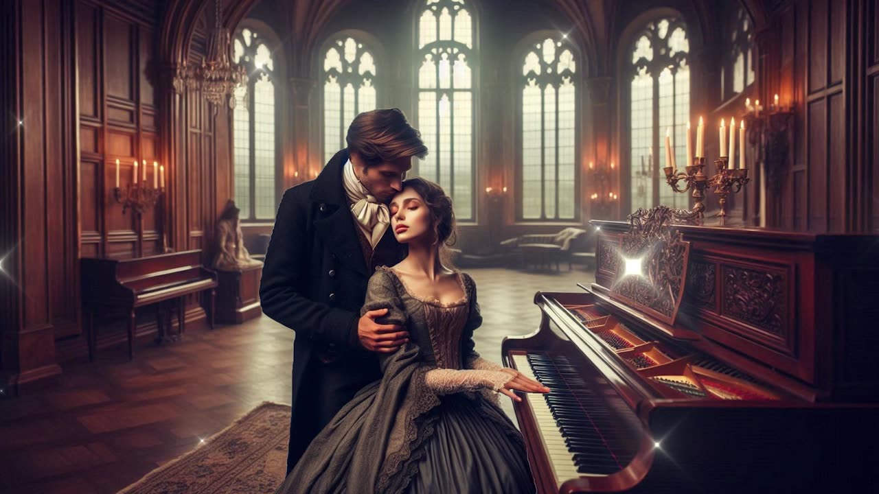 Sleepy Piano Sparkles like Glass