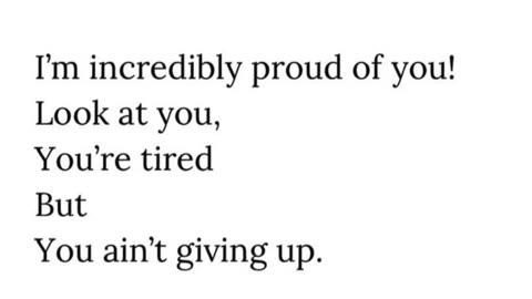 Dear Me, I’m Incredibly Proud of You