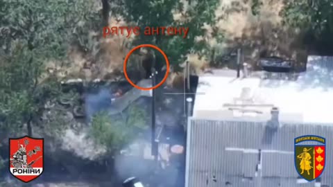 Russian Staging Area and Ammunition Depot Come Under Fire