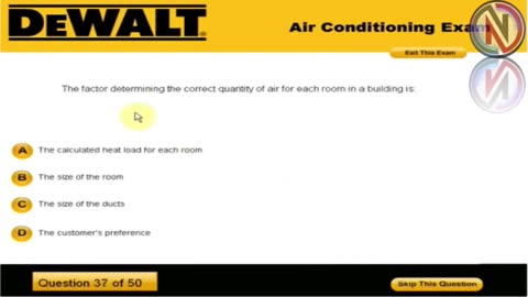 Dewalt Air Conditioning Exam | Part 1 | Prepare for ICE, RSES, NATE | HVAC Technician Certification