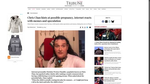 Chris Chan is having a baby