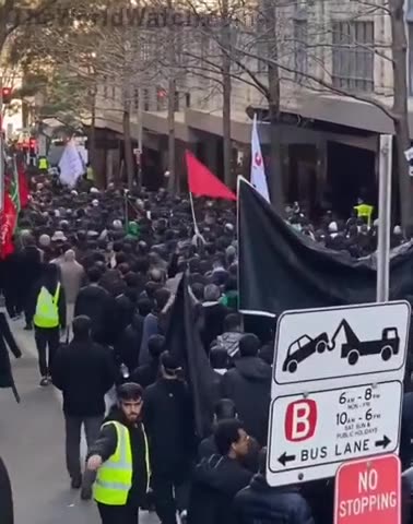 This is Sydney in 2025. This is what an Islamic invasion looks like.