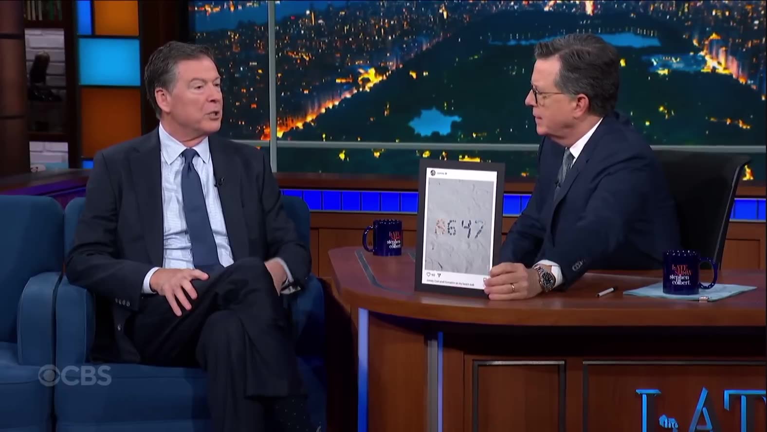 Former FBI Director James Comey claims he had no idea what 86 47 meant