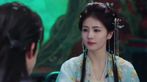 Fan Yue & Bai shou moonlight mystique bai shuo tell fan Yue about her sister episode 21