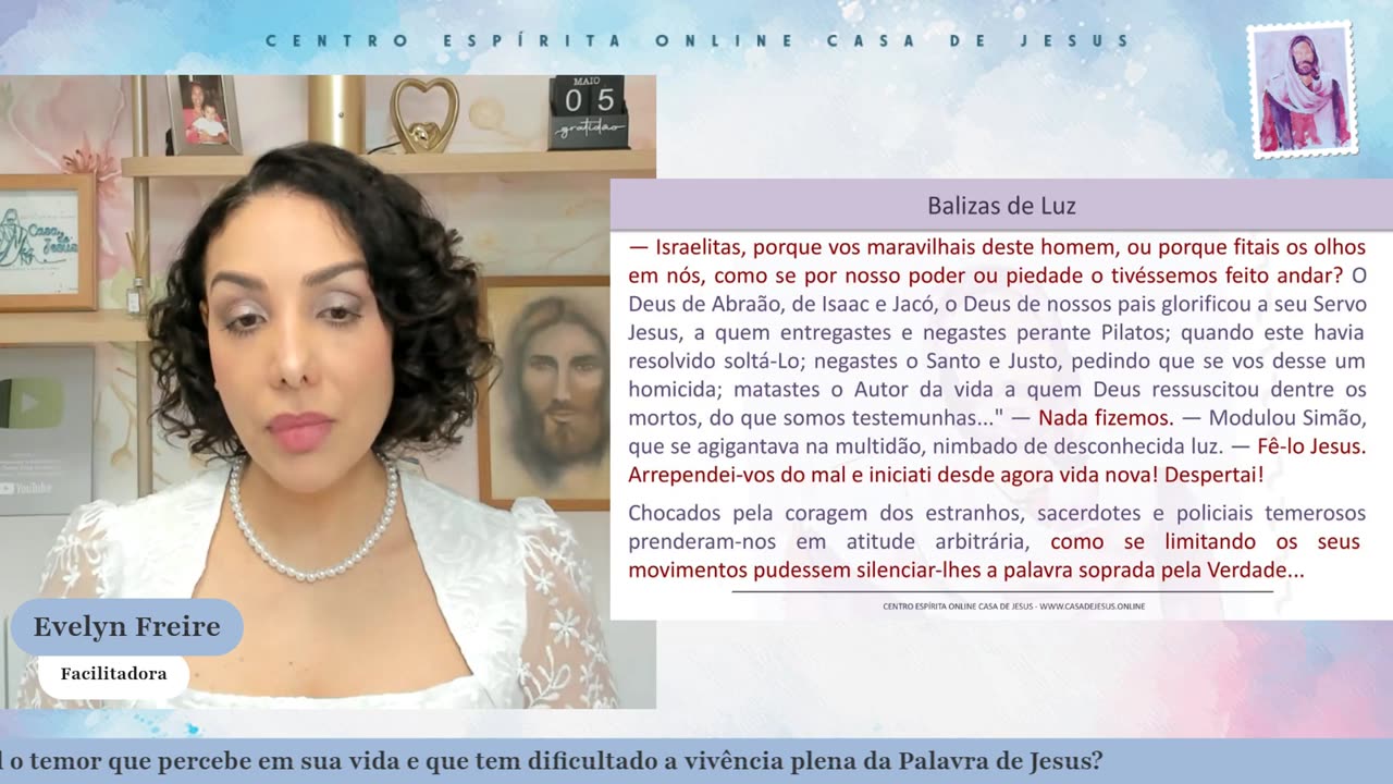 Balizas de Luz | Aula 23 | Luz do Mundo com Evelyn Freire