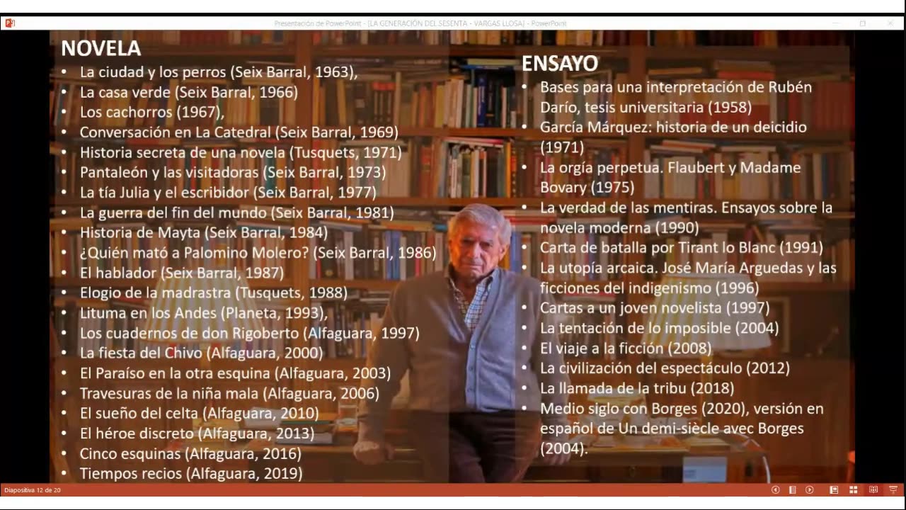 SAVIA SEMIANUAL 2024 | Semana 19 | Literatura