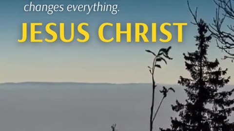 One name changes everything—Jesus.
