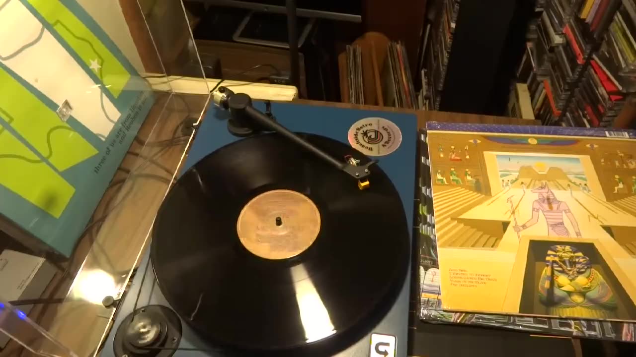 Vinyl artifact: Iron Maiden ~ Powerslave (1984)