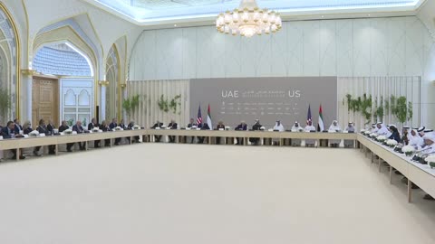 President Trump Participates in a US-UAE Business Council Breakfast Roundtable, May 16, 2025