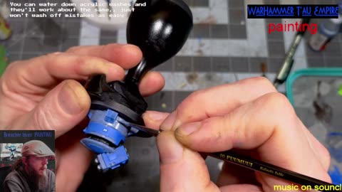 painting Tau Empire Army: Warhammer 40k (Breacher team) 02