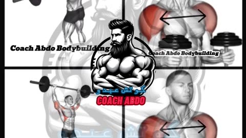 🔥 Top 4 Shoulder Isolation Exercises | تمارين عزل الكتف للمستوى المتقدم