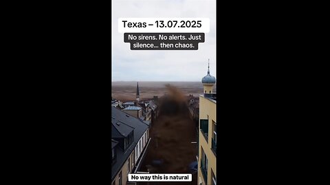 7/13/2025 TEXAS FLOODS NO SIRENS NO WARNING JUST SILENCE FOLLOWED BY CHAOS
