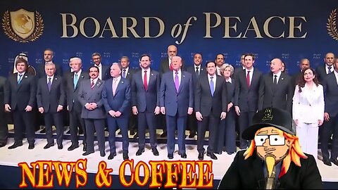 NEWS & COFFEE WITH HANDY- U2'S NEW SONG IS A PSYOP, BOARD OF PEACE MEETS, AND MORE