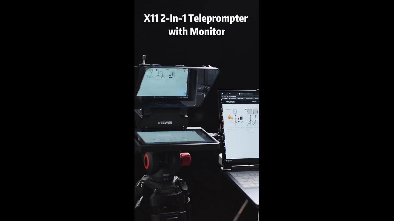 NEEWER X11 2-In-1 Teleprompter with Monitor | Pre-order