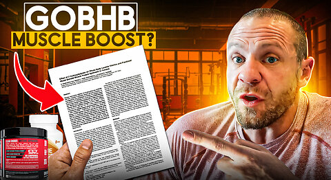 The Next Big Muscle Building Ingredient - goBHB Might Do This Too!