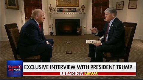 ONE ON ONE WITH TRUMP ON HANNITY