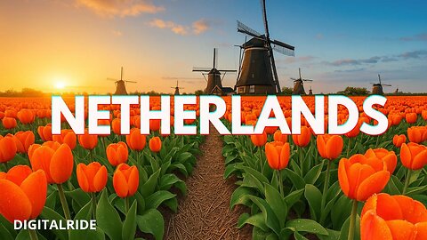 Amsterdam & Beyond I Stunning Views of Netherlands Drone Footage