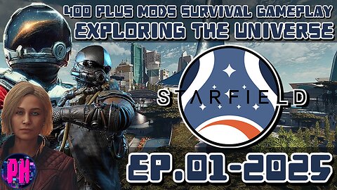 STARFIELD - EP.01 | Testing My 400+ Modlist Out (Modded | Gameplay | Live | 18+ | UK)