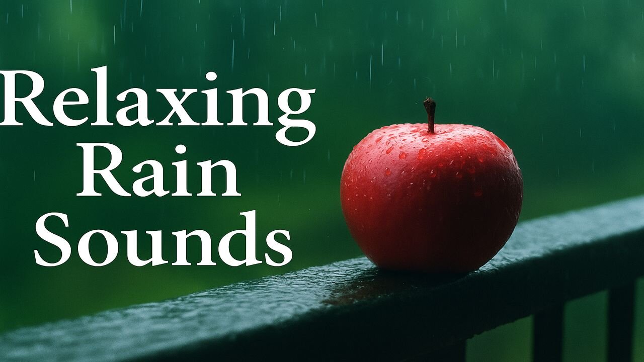 Sounds of Nature: Relaxing rain sounds | Gentle raindrops and the peaceful atmosphere of nature