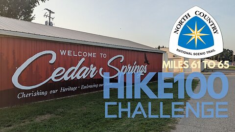 TWO Trails on ONE Hike! NCT HIKE 100 Challenge | Hike POV, ASMR