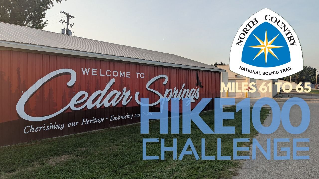 TWO Trails on ONE Hike! NCT HIKE 100 Challenge | Hike POV, ASMR